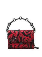 Michael Kors Collection Yasmeen Rose Medallion Jacquard Small Convertible Clutch