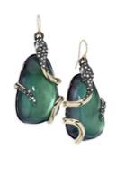Alexis Bittar Snake-wrapped Lucite Drop Earrings