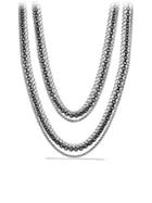 David Yurman Three-row Chain Necklace