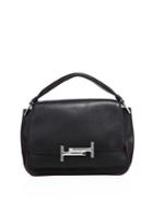 Tod's Double T Leather Messenger Bag