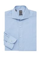 Ike Behar Micro-houndstooth Dress Shirt