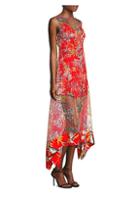 Diane Von Furstenberg Silk High-low Midi Dress