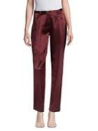 Lafayette 148 New York Pleated Cropped Ankle Pants