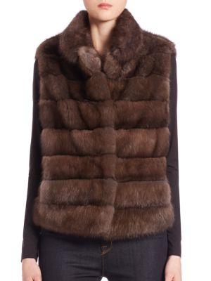 The Fur Salon Sable Fur Vest