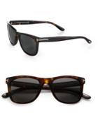 Tom Ford Eyewear Havana Polarized Sunglasses