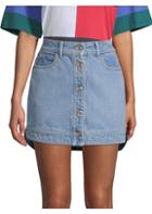 Tommy Hilfiger Collection Denim Hybrid Mini Skirt