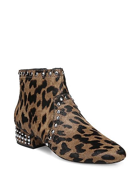 Sam Edelman Lorin Leopard-print Ankle Boots