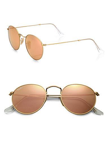 Ray-ban Legends Round Metal Sunglasses