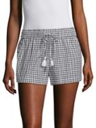 Vineyard Vines Mixed Gingham Embroidered Shorts