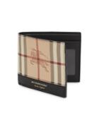 Burberry Plaid Leather Wallet