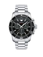 Movado Series 800 Stainless Steel Chronograph Bracelet Watch