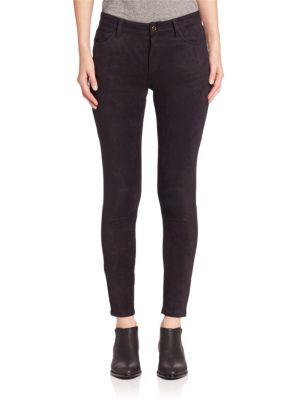 Joe's Sueded Icon Ankle Skinny Jeans
