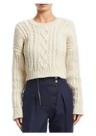 Calvin Klein 205w39nyc Wool-blend Cable Knit Sweater