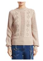 See By Chloe Lacey Wool Knit Sweater