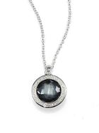 Ippolita Diamond, Gemstone Doublet & Sterling Silver Round Necklace