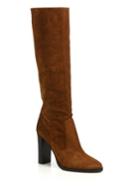 Jimmy Choo Honor 95 Suede Tall Boots