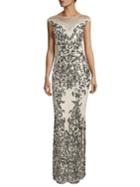 Parker Black Tonia Sequined Gown