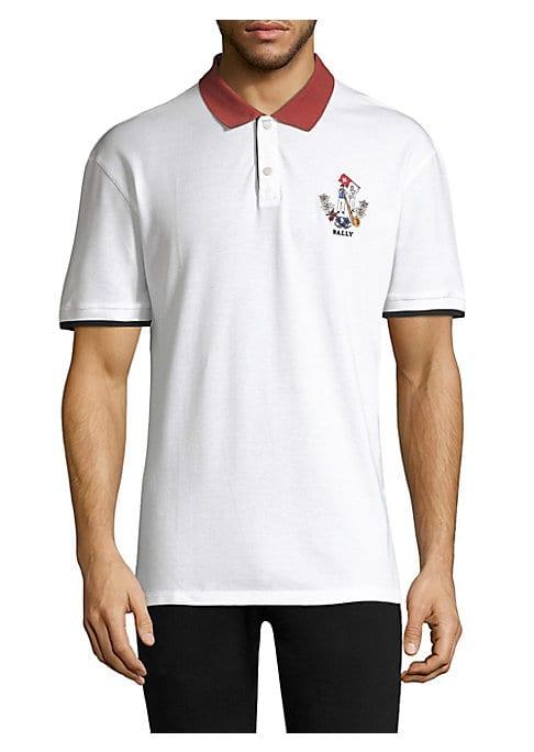 Bally Colorblock Polo Shirt