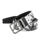 Dolce & Gabbana Reversible Printed Leather Belt