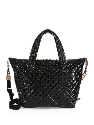 Mz Wallace Sutton Large Quilted Satchel