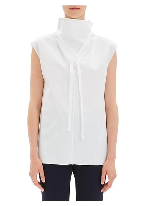 Theory Funnelneck Tie Top