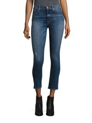 Hudson Harper High-rise Baby Cropped Flared Jeans