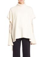 See By Chloe Frayed Woolen Pullover