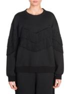 Stella Mccartney Cotton Fringe Sweatshirt