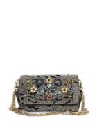 Dolce & Gabbana Crystal-embellished Brocade Chain Shoulder Bag