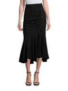 Michael Kors Collection Silk Asymmetric Skirt