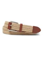 Polo Ralph Lauren Braided Waxed Cotton Belt
