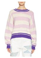 Isabel Marant Etoile Glowy Striped Crewneck Sweater