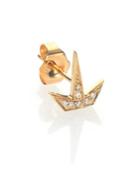 Sydney Evan Diamond & 14k Yellow Gold Starburst Single Stud Earring