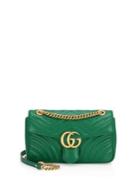 Gucci Small Marmont Matelasse Leather Shoulder Bag