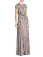 Jenny Packham Lace Beaded Gown