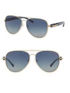 Michael Kors 58mm Pandora Aviator Sunglasses