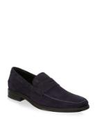 Tod's Soft Suede Penny Loafers