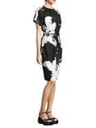 Marc Jacobs Printed Elastic-waist Dress