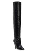 Saint Laurent Niki Over-the-knee Leather Boots