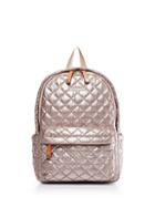 Mz Wallace Small Metro Quilted Nylon Backpack