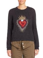 Cinq A Sept Sacred Heart Pullover