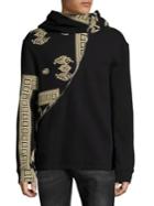 Versace Collection Printed Cotton Hoodie