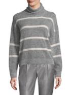 Peserico Striped Turtleneck Sweater