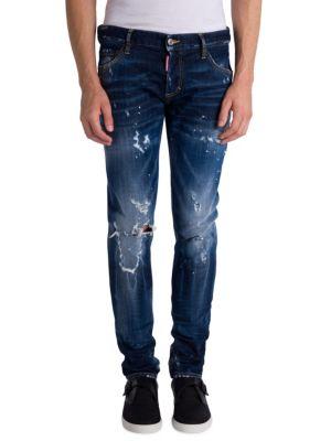 Dsquared2 Slim-fit Ripped Knee Jeans