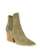 Kendall + Kylie Finley Suede Point Toe Booties
