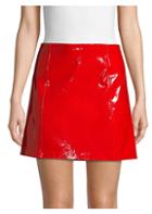 Polo Ralph Lauren Tsa Patent Leather Skirt