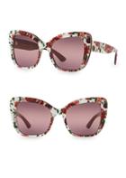 Dolce & Gabbana 54mm Cat Eye Floral Sunglasses