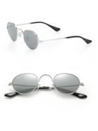 Ray-ban Junior Phantos 40mm Mirrored Sunglasses