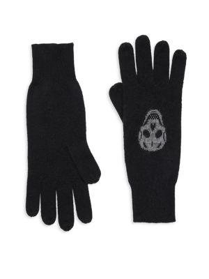 360 Cashmere Archer Skull Gloves