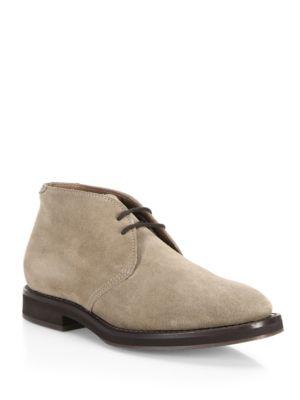 Brunello Cucinelli Lace-up Suede Chukka Boot